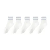 5 Белый Пыльно-синий