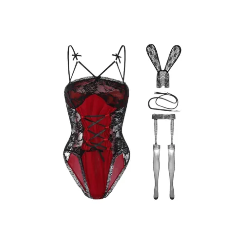 FAVMARTHA Red Женские Ночные сорочки