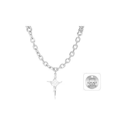 The Simpsons Титановые стальные ожерелья унисекс