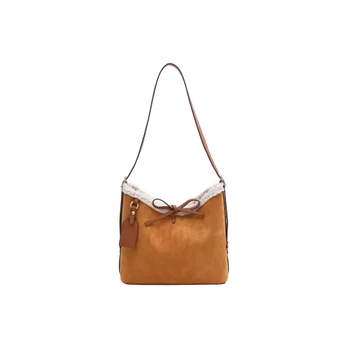 ResNonverba Замша Сумка через плечо Стандартная Женская Многоцветная