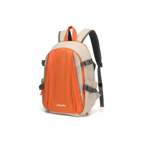 SEWAFOX Нейлон Рюкзак Унисекс Оранжевый