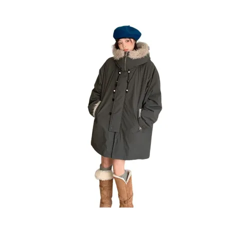 Si Bei'er Хлопковый пуховик женский