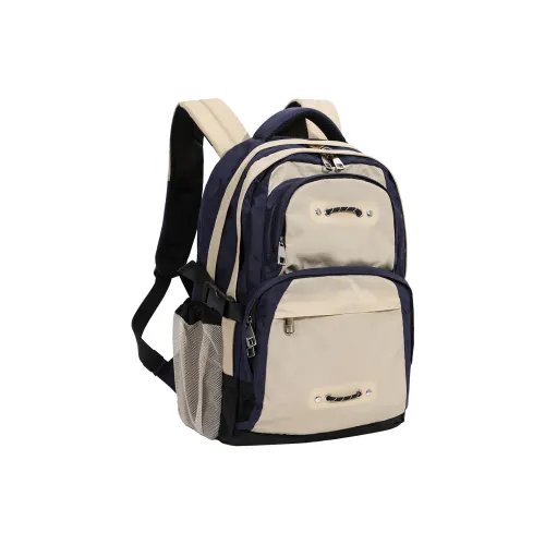 SEWAFOX Нейлон Рюкзак Унисекс Бежевый Синий