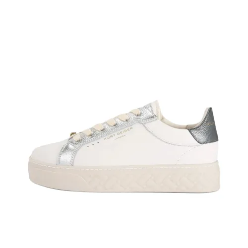 Kurt Geiger London Kensington Low Топ Скейтборд Кроссовки Женские Серебряные