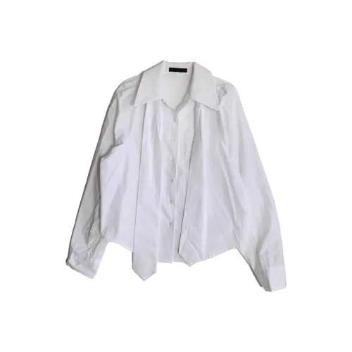 SLEEP AT 11 Синий Женские Рубашки