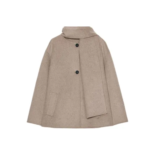 ZARA Пальто из норки для женщин