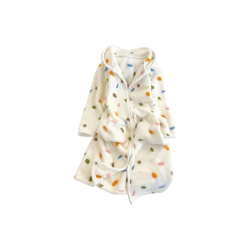 QIAOYUN Абрикос Женские Банные халаты