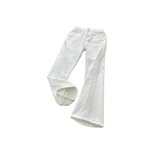 DEMAVIE Белый Унисекс Джинсы