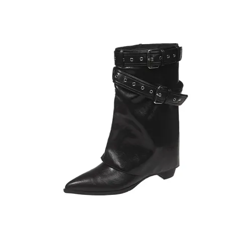 KLJK Женские высокие сапоги до колена