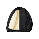 [Thickened и с флисовой подкладкой] Черный (Свет и Тень Логотип на груди на кончиках ручки)