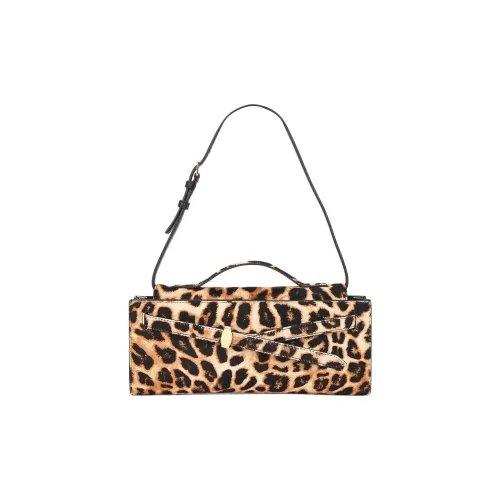 Veronica Beard Телячья кожа Сумка Женская с леопардовым принтом