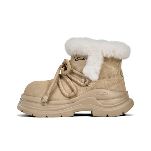 WANDER AROUND Колено Высокие Сноубутсы Женские Абрикос