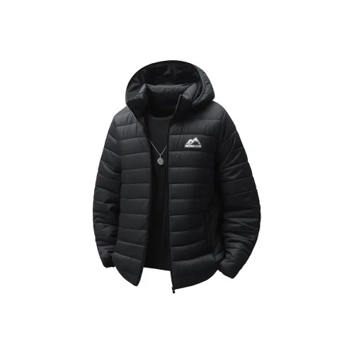 PISYPOX Черный Унисекс Пуховики