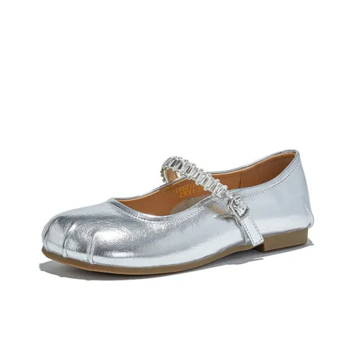 D Fuse SCANDINAVIA Платформа Туфли Мэри Джейн Низкий каблук Женские