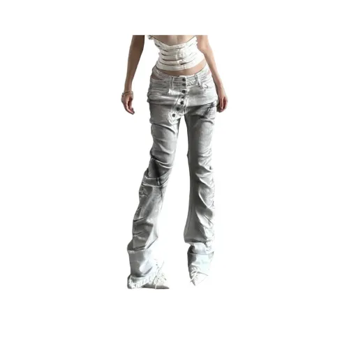 PAZZO Белый Женские Джинсы