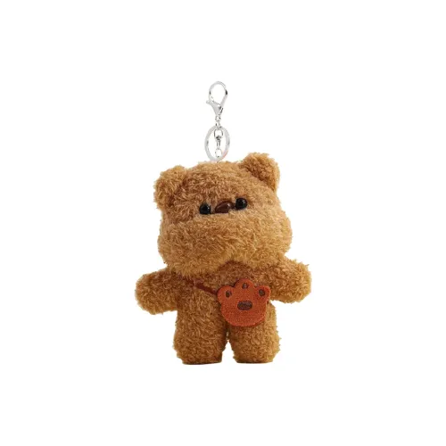 LISA Cute Chubby Bear Plush Pendant 18CM High ЛИСА Милый Chubby Bear Плюшевый Браслет 18CM Высокий