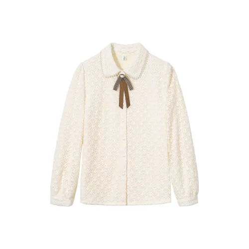 LANGQING Абрикос Giveaway Бренд Наклеенный Женские Рубашки