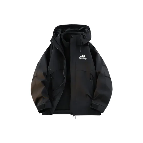 DEERWAY Водонепроницаемый Ветрозащитный Устойчивый к истиранию Термическая ветровка Унисекс