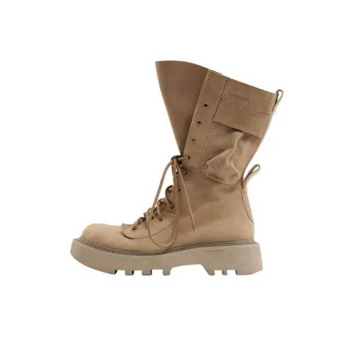 JW Anderson Combat Botильоны 4CM Женские Коричневый