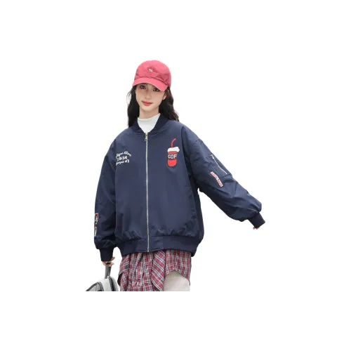 GULIJIA Бейсбольная куртка Осенний Зимний Подростки