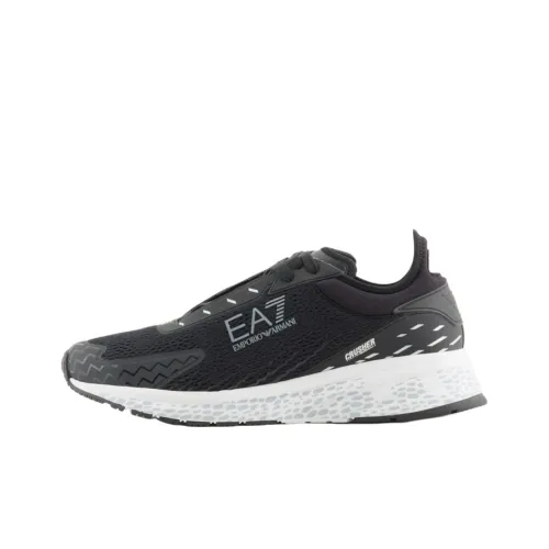 EMPORIO ARMANI EA7 Низкий топ Повседневная обувь Унисекс Серый
