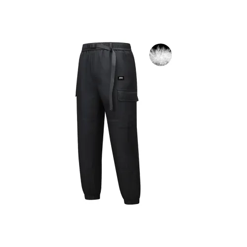 FALIAMS Черные Унисекс Пуховые Штаны