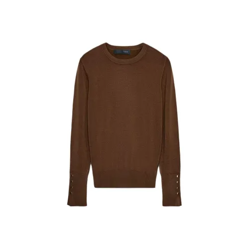 ZARA Шоколад Женская Трикотажная