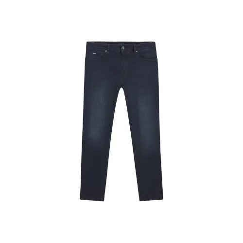 Hugo Boss Темно-синие мужские джинсы