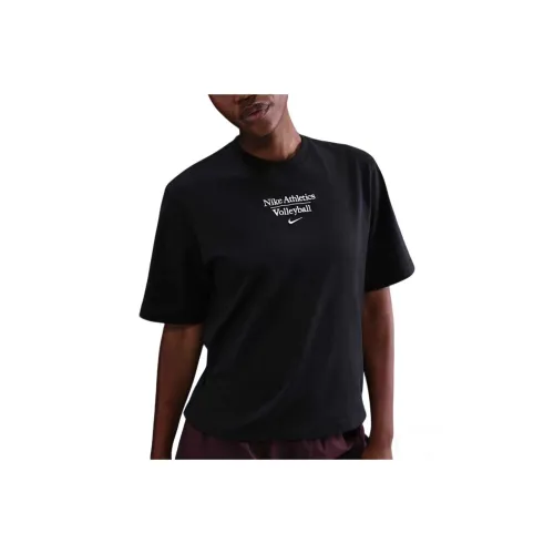 nike Черные Женские T-рубашки