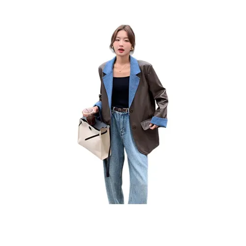 MDEHT Коричневый Женский Куртки