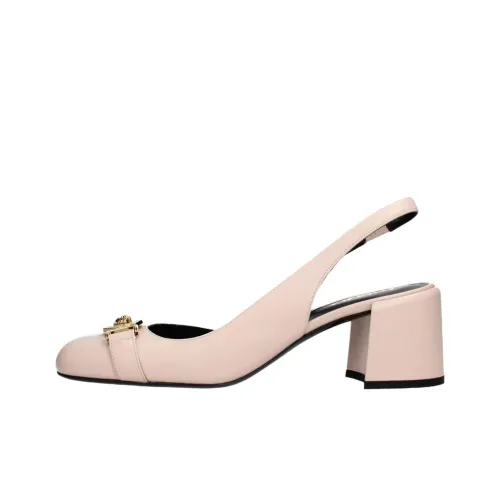 VERSACE Грубый каблук Высокие каблуки Женские Розовый