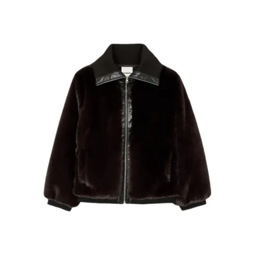 Sandro Коричнево-желтые женские куртки