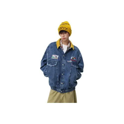 PWUE Синий Унисекс Куртки