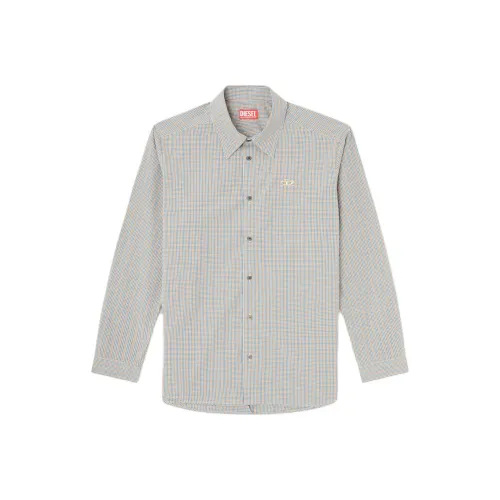 DIESEL Серые Мужские Рубашки
