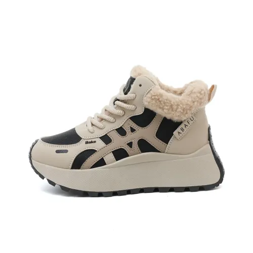 Bake High Топ Толстая подошва Кроссовки Женские