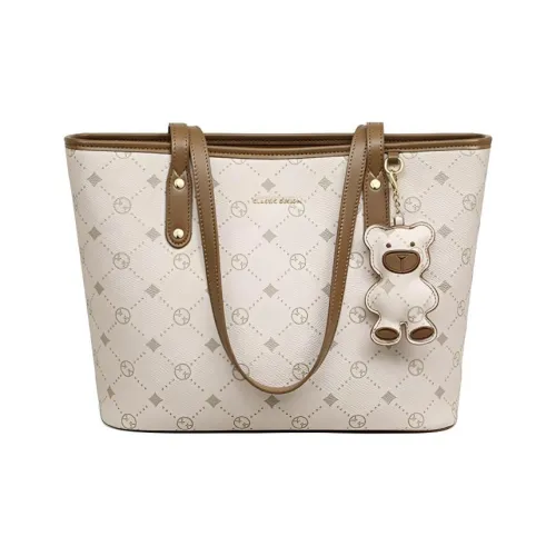 Younger Song Сумка через плечо из синтетической кожи стандартная женская цвет экрю