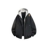 Черный с флисовой подкладкой