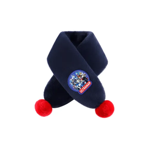 S.X ZEBRA Полиэстер Трикотаж Шарфы Детский Темно-синий