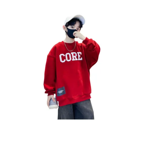 KAERFEITE Красный школьный возраст свитшоты