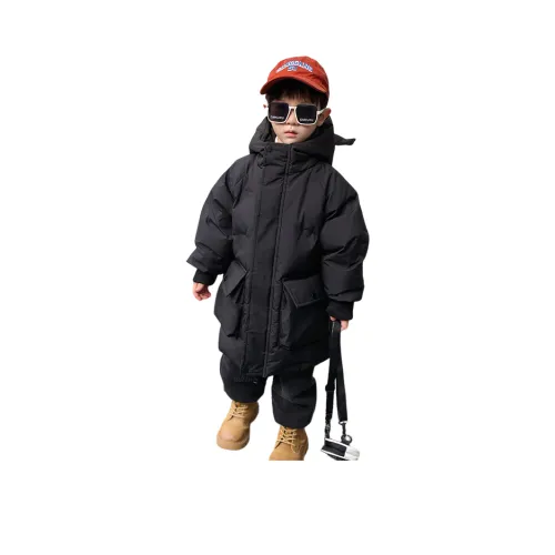 Future Star Черный Дошкольные Пуховики