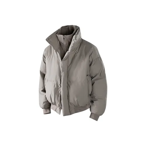 IXXPD Хлопковый пуховик унисекс серого цвета