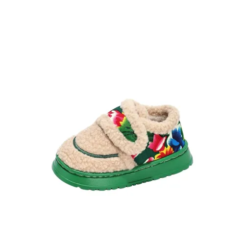 KINDDOG Устойчивые к истиранию противоскользящие низкие топовые детские хлопковые ботинки