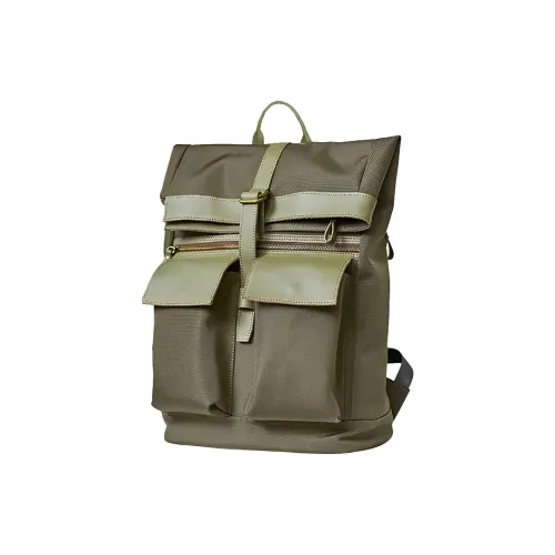 SEWAFOX Нейлон Рюкзак Унисекс Армейский зеленый Черный