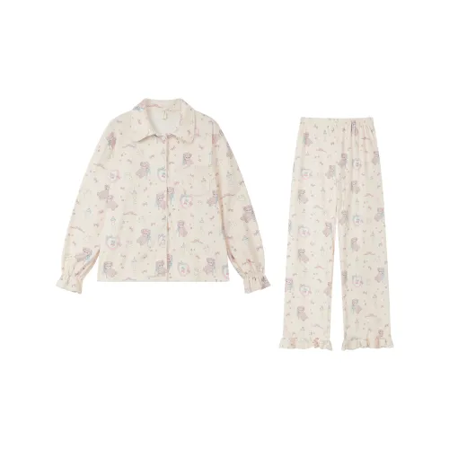 Kosrood Pink Women's Pajama Sets Косруд Розовый Женский Комплект Пижам