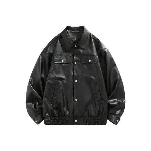 MEGA METRO Кожа Куртка Унисекс