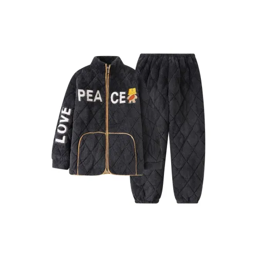 XIAOLIZI Carbon Gray Мужской Пижамный Комплект