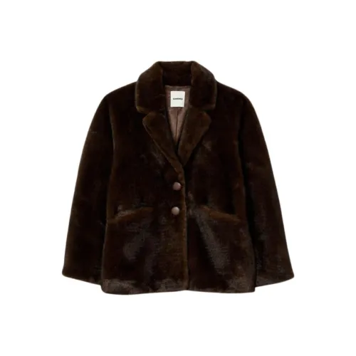 Sandro Вельвет Feel Пальто Женское