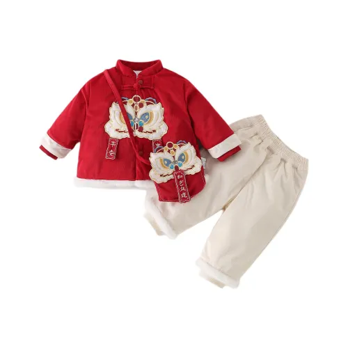 XiaoJinBu Детские комплекты одежды в китайском стиле