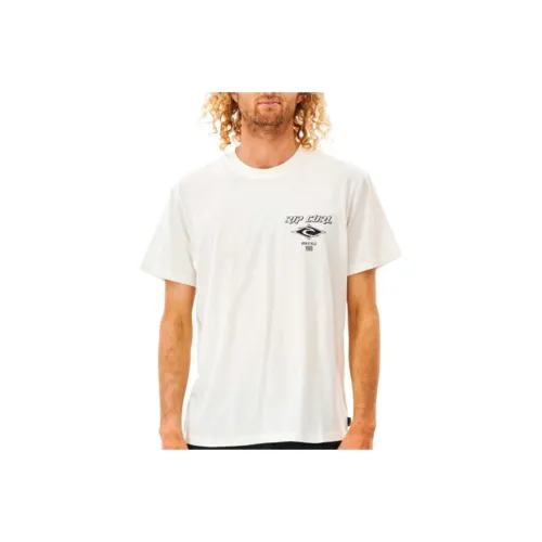 RIP CURL Белая Мужская Футболка