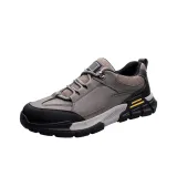 Серый хлопковый пуховик